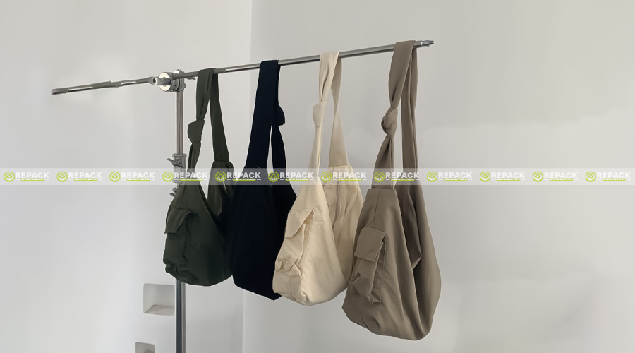 Kích cỡ đa dạng của túi canvas đeo chéo