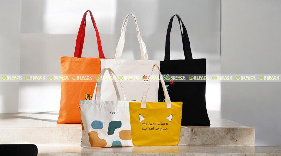 Kích thước đa dạng sẵn có của túi xách canvas Kích thước đa dạng sẵn có của túi xách canvas