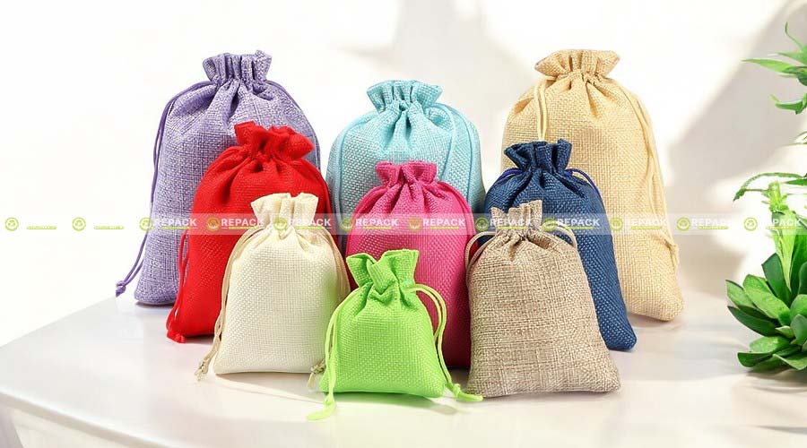 Kích thước thông dụng của túi vải đay dây rút Kích thước thông dụng của túi vải đay dây rút