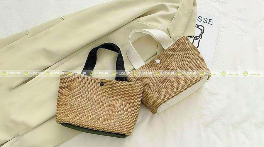 Mẫu túi cối đi biển thời trang đẹp mắt