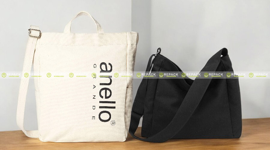 Mẫu túi đeo chéo canvas được ưa chuộng hiện nay