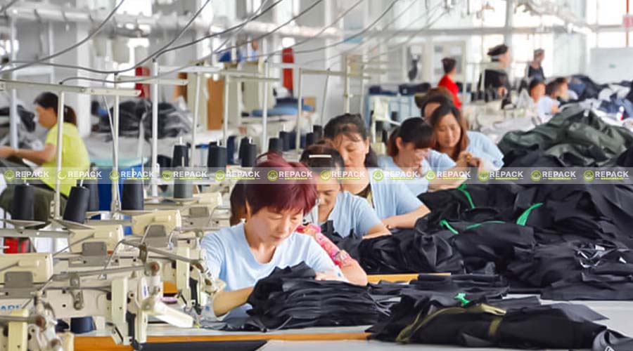 Máy móc sản xuất đạt chuẩn quốc tế tại Repack