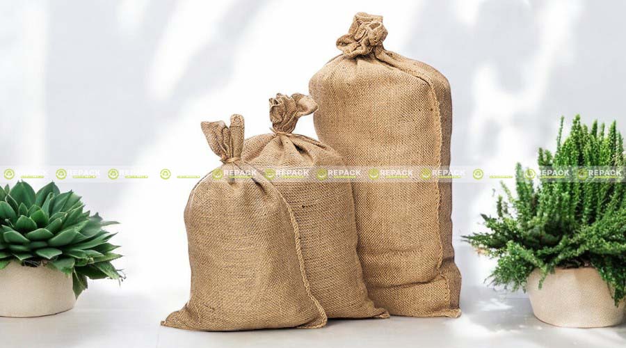 Một số kích thước phổ biến của bao vải đay Một số kích thước phổ biến của bao vải đay