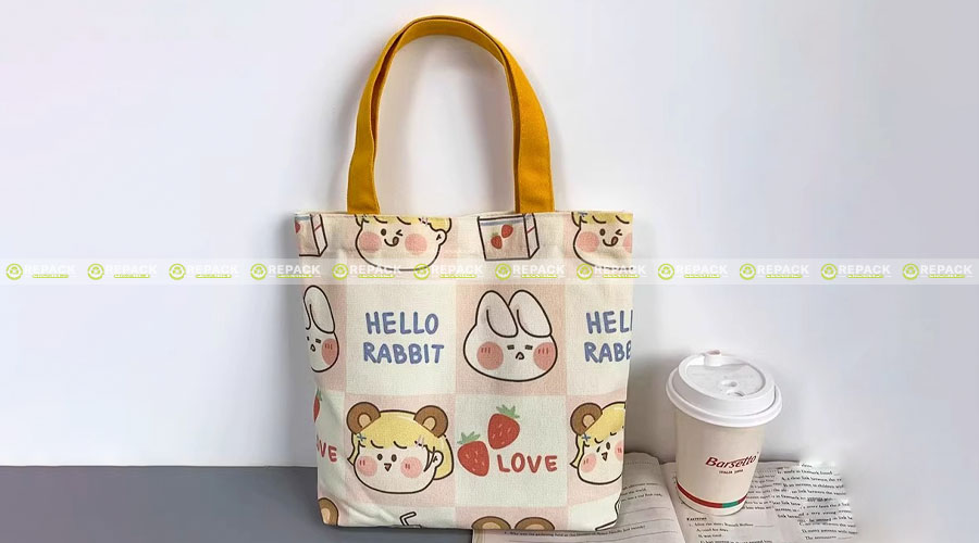 Túi tote vải canvas kiểu dáng phổ biến nhất hiện nay Túi tote vải canvas kiểu dáng phổ biến nhất hiện nay