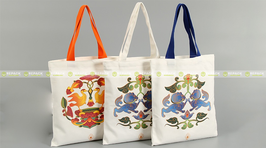 Túi vải canvas dạng dẹp được sản xuất tại Repack Túi vải canvas dạng dẹp được sản xuất tại Repack