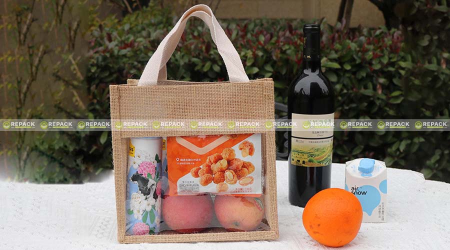 Túi vải đay cán màng giúp chống thấm nước hiệu quả Túi vải đay cán màng giúp chống thấm nước hiệu quả