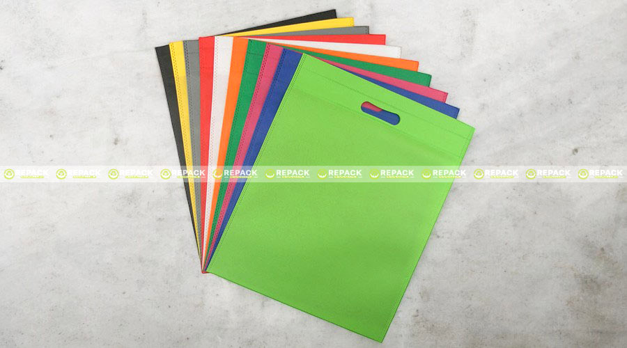 Túi vải không dệt đục lỗ xoài tiện dụng, nhỏ gọn