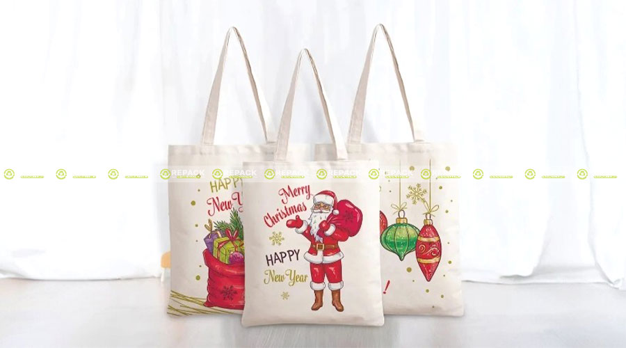 Túi vải canvas được in bằng phương pháp chuyển nhiệt