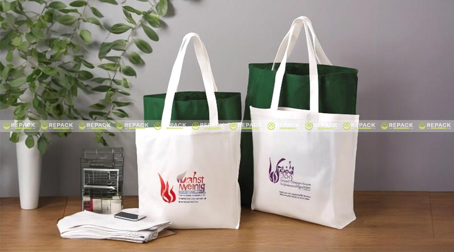 Vải canvas được ứng dụng để may túi xách