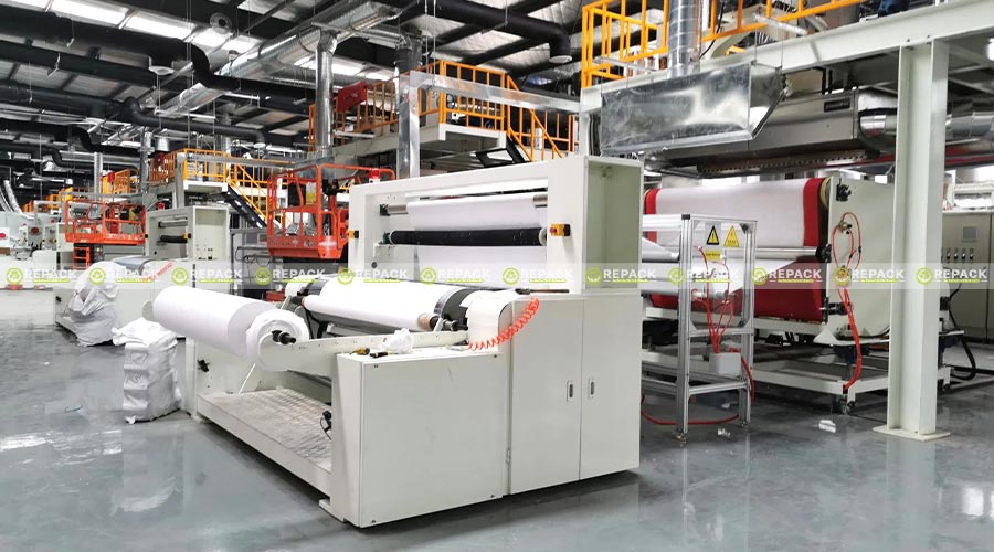 Vải không dệt chất lượng tốt được sản xuất tại xưởng Repack Vải không dệt chất lượng tốt được sản xuất tại xưởng Repack