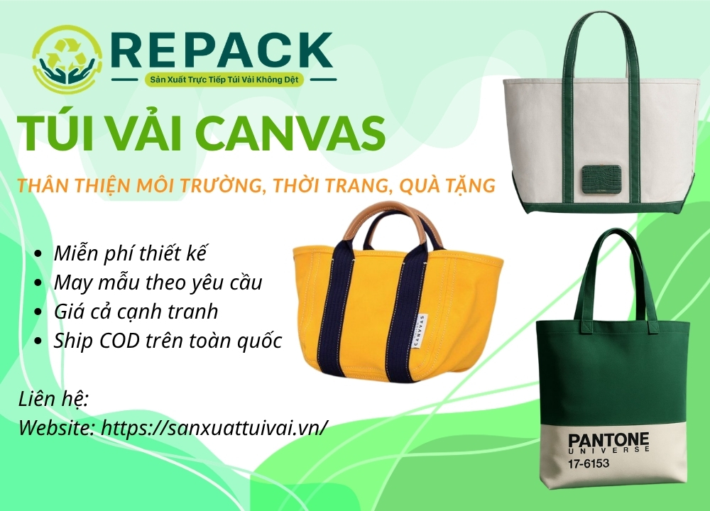 túi vải canvas