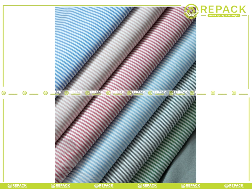 vải cotton may túi