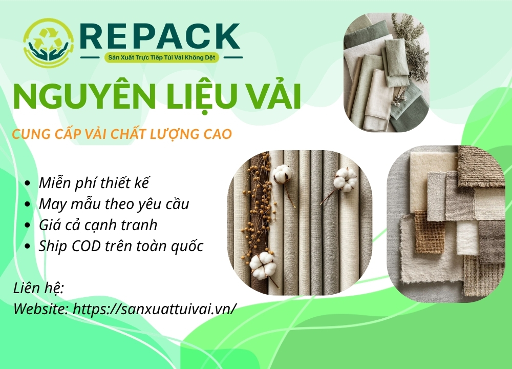 Nguyên phụ liệu vải