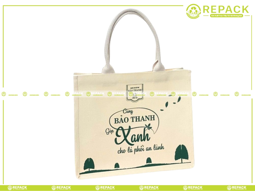 túi vải đay thời trang