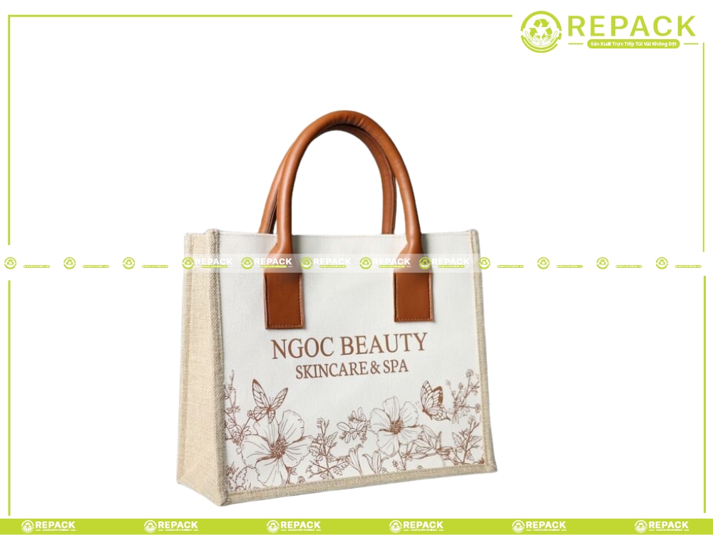 túi vải đay ngọc beauty