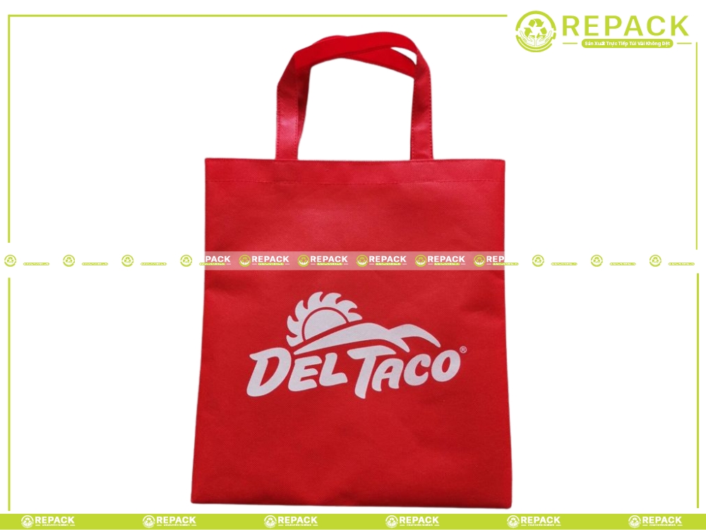túi vải không dệt del taco