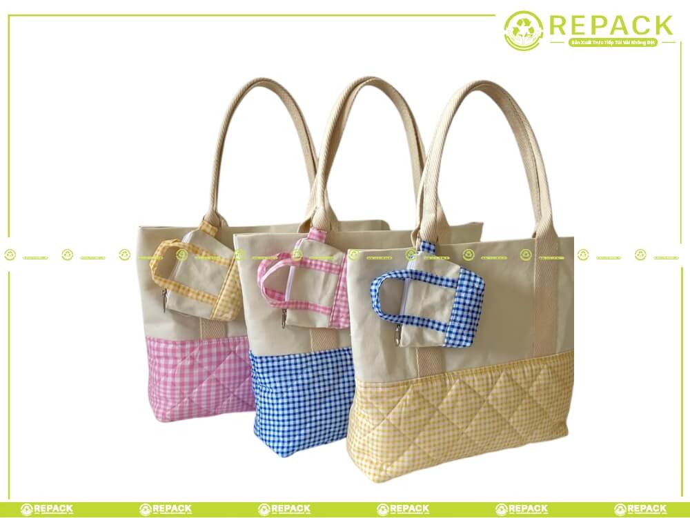 túi handmade bằng vải đẹp