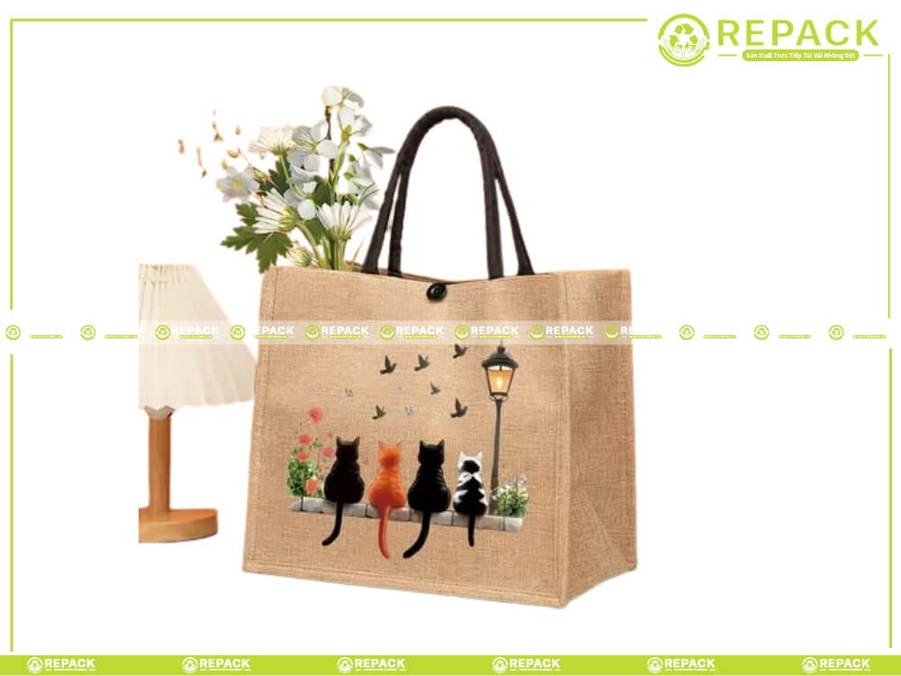 túi handmade bằng vải cao cấp