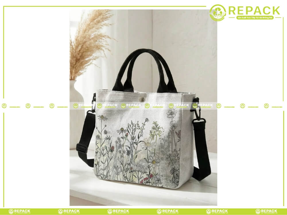 túi handmade bằng vải dễ may