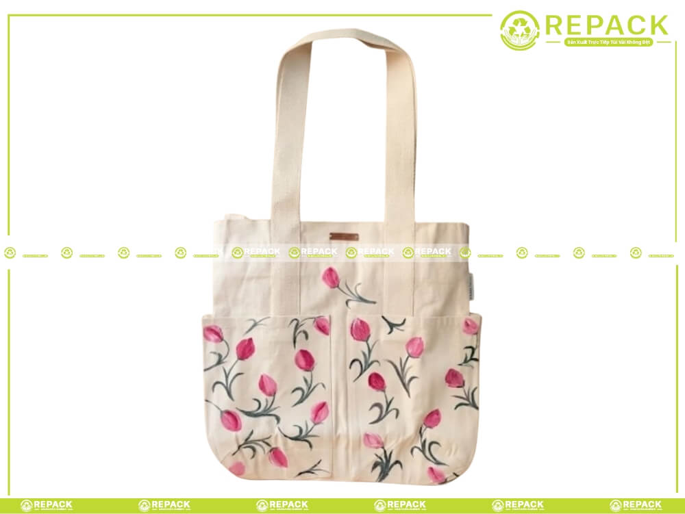 túi handmade bằng vải đựng đồ