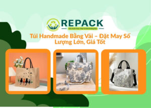 túi handmade bằng vải