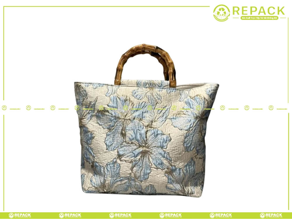 Túi vải nhung handmade