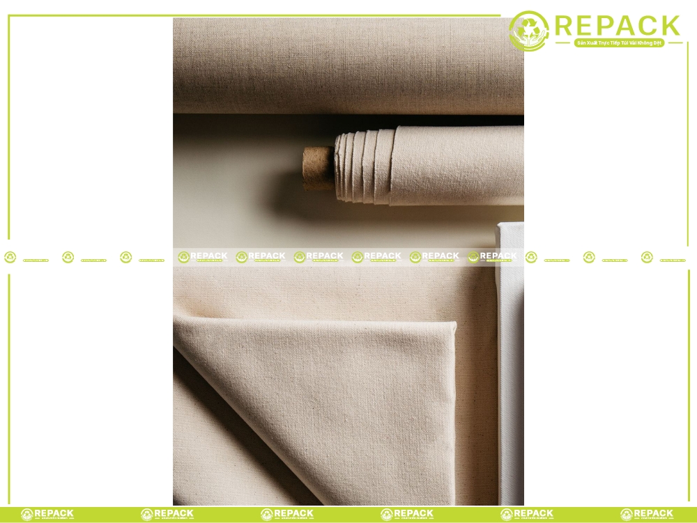 ứng dụng vải canvas