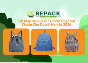 vải may balo