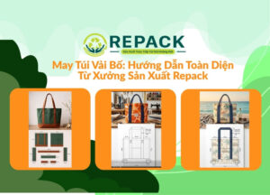 may túi vải bố