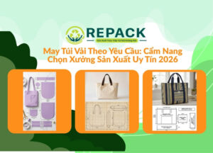 may túi vải
