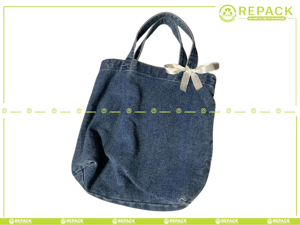 May túi xách bằng vải jean thời trang bền đẹp giá rẻ