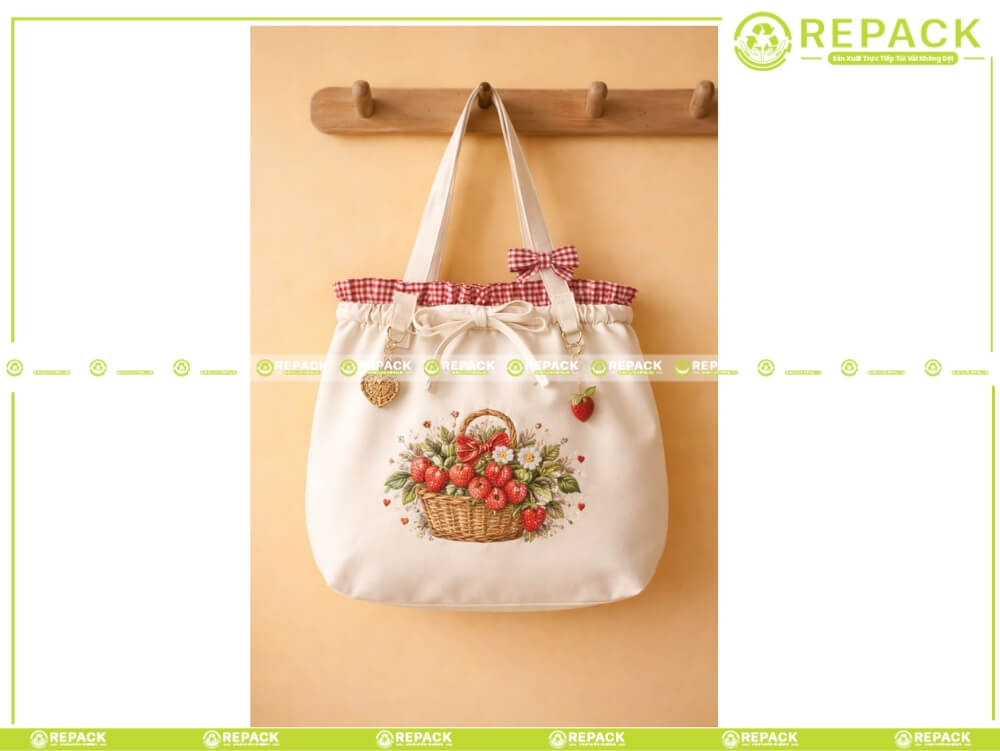 túi tote vải in logo
