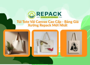 túi tote vải canvas