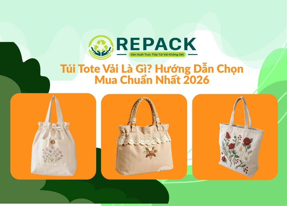 Túi Tote Vải Là Gì? Hướng Dẫn Chọn Mua Chuẩn Nhất 2026