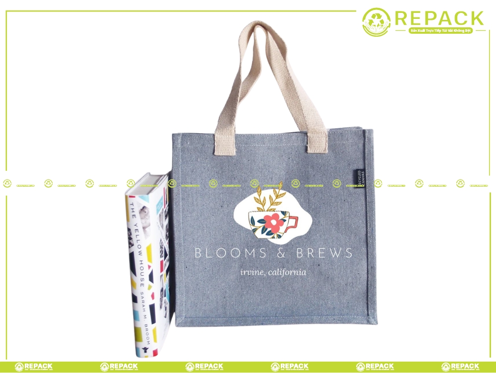 túi vải đựng sách canvas bền đẹp
