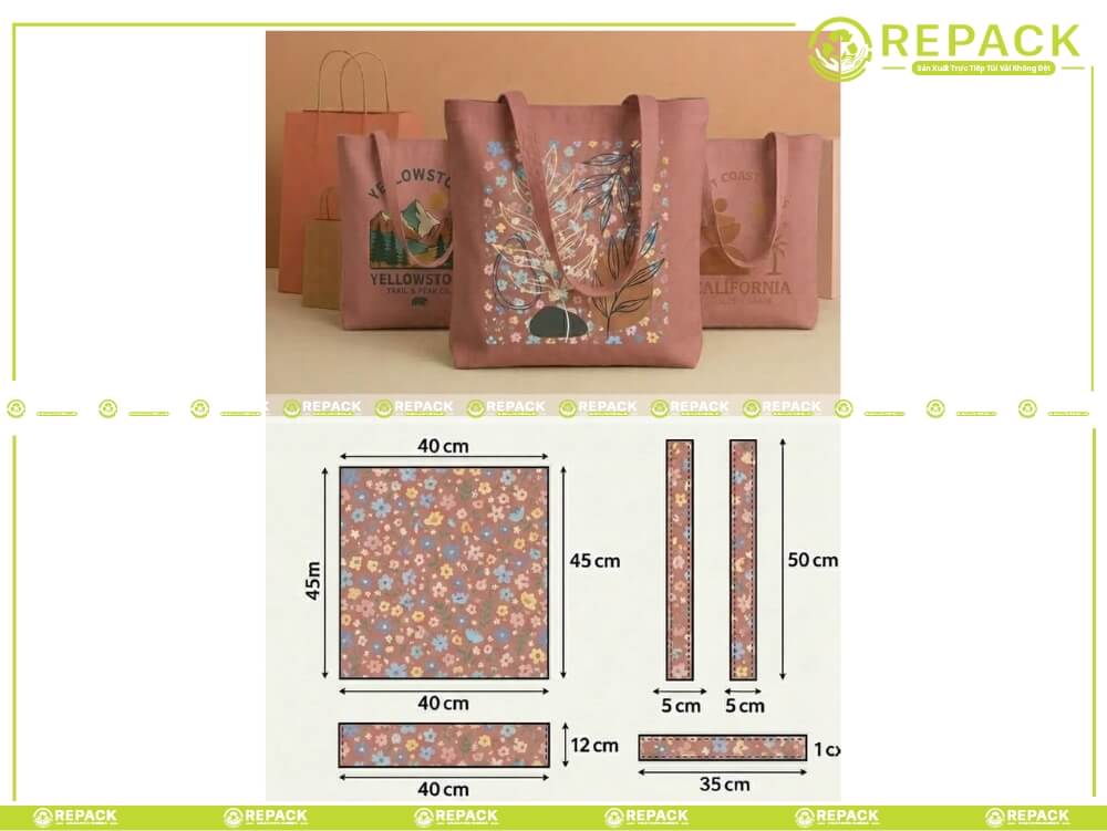 May túi canvas doanh nghiệp