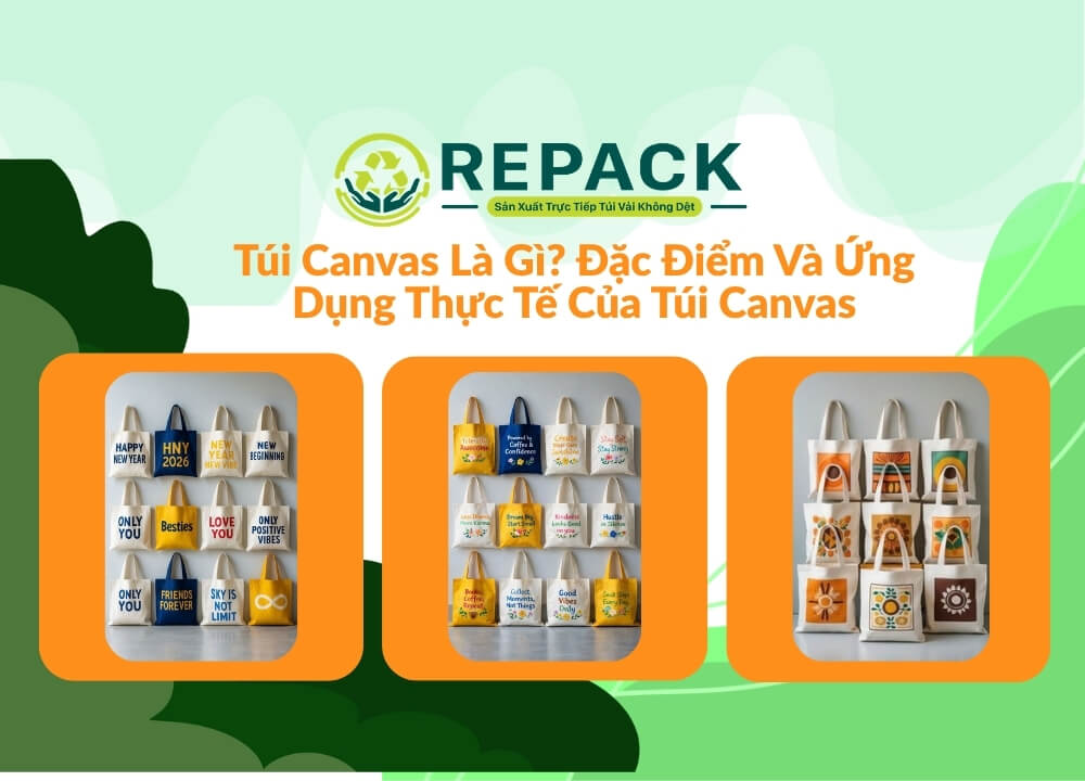 Túi Canvas Là Gì? Đặc Điểm Và Ứng Dụng Thực Tế Của Túi Canvas