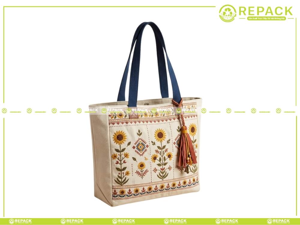 Túi vải canvas cao cấp thân thiện môi trường