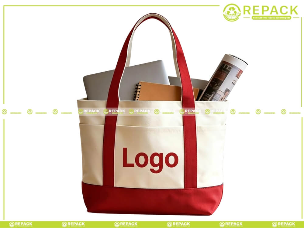 Túi vải in logo theo yêu cầu