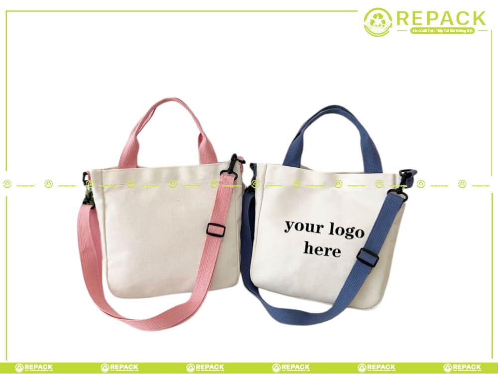 Túi vải in logo công ty