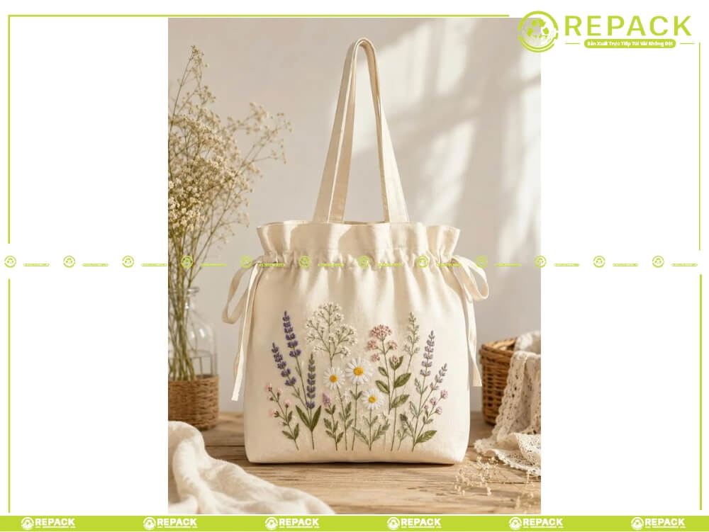 Túi vải linen giá rẻ