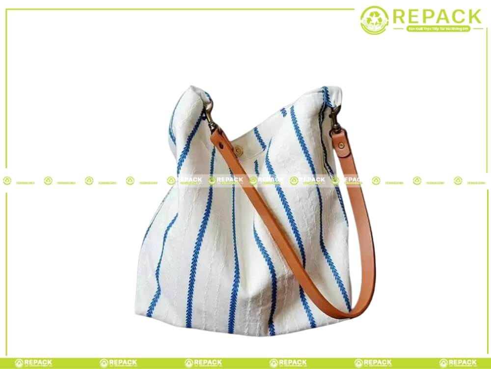 Túi đeo chéo vải bố