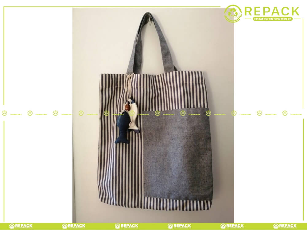 túi vải cotton dây rút