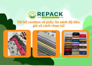 vải bố contton và poly