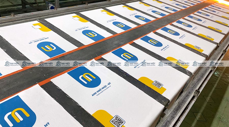 Khâu in ấn túi vải canvas bền đẹp, màu sắc in sắc nét