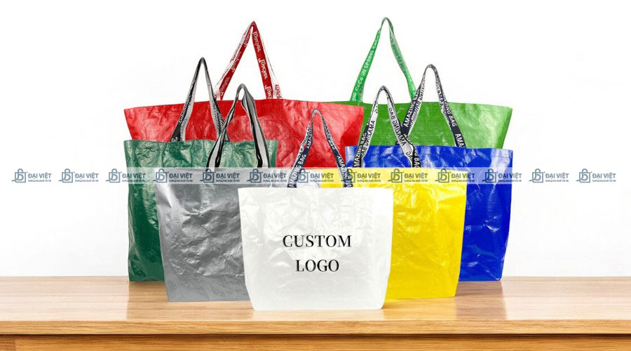 Kích cỡ đa dạng của túi PP dệt cán màng 