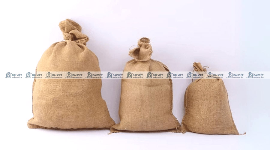 Mẫu bao tải đay đa dạng kích cỡ khác nhau
