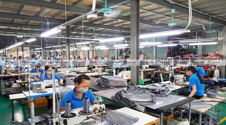 Nhà xưởng Đại Việt quy mô rộng lớn, đáp ứng mọi số lượng đặt hàng