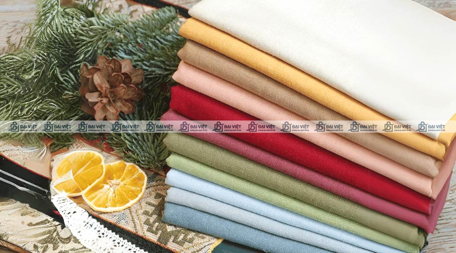 Những màu sắc cơ bản tự nhiên của vải linen cao cấp