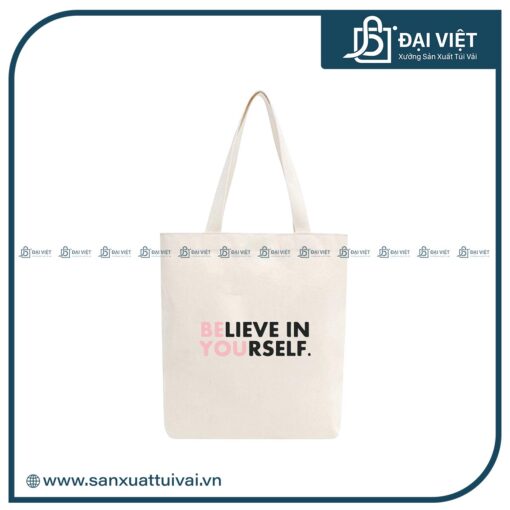 Túi vải canvas dạng dẹp